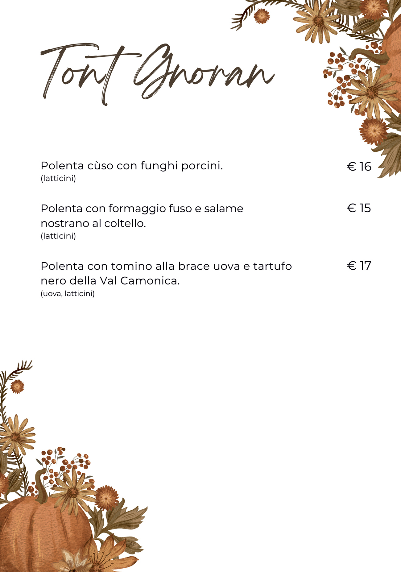 Secondi piatti